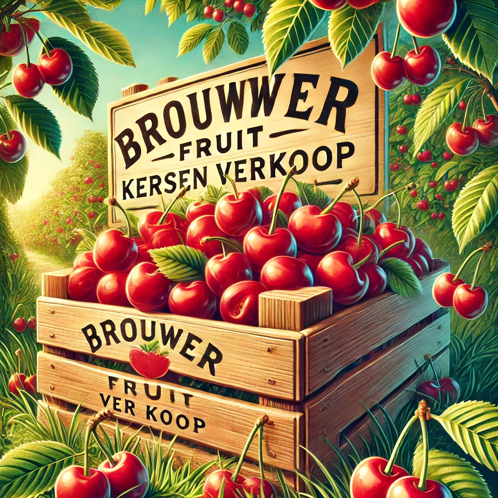 Brouwer fruit – kersen verkoop