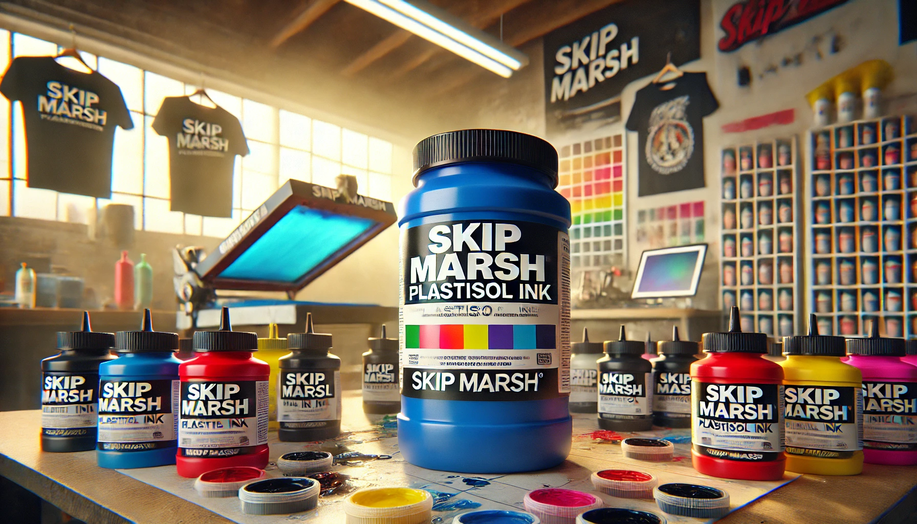 Skip Marsh Plastisol Ink